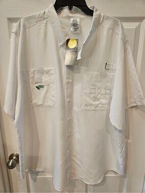 UNT North Texas Mean Green Pro Edge Vented Fishing Shirt 2XL NWT PFG Style